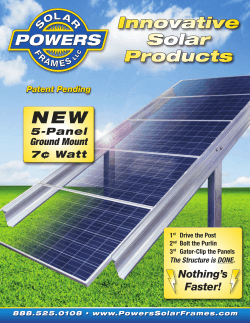 Download NEW Solar Product Brochure!