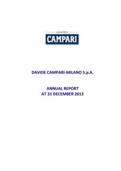 Annual report for the year ending 31 December