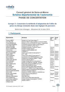 Elections DÉPARTEMENTALES 1er tour 22 Mars 2015