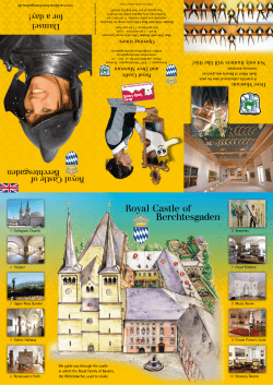Folder - Berchtesgaden Royal Castle