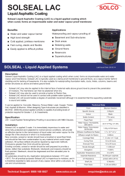 Solseal - LAC Datasheet (New Format).indd