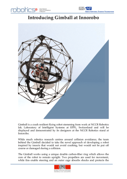 Introducing Gimball at Innorobo