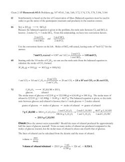 Chem 2 AP HW 3