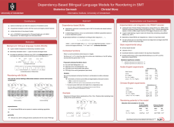 Poster - emnlp 2014
