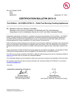 Certification Bulletin 2013-13ENGULCORDC2728-13