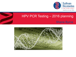 30. Shane Byrne - HPV PCR Testing