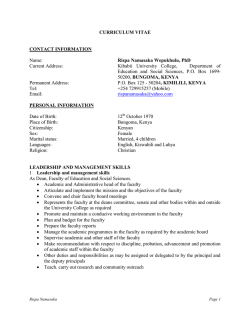 Download Dr.Resper CV - Kibabii University College