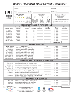 LBI Worksheet - TLD-301-5-14