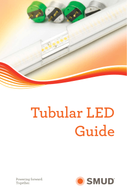 Tubular LED Guide from SMUD