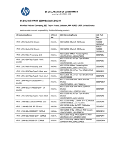 HPN FF 12900 Series EC DoC 04