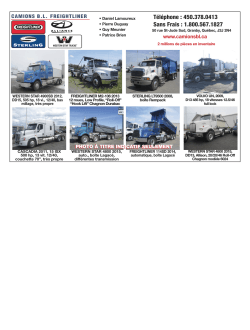 BL Freightliner Camions