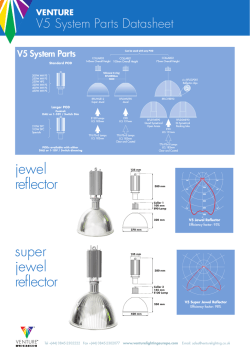 Download PDF datasheet - Venture Lighting Europe