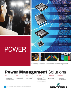 Power Management Solutions