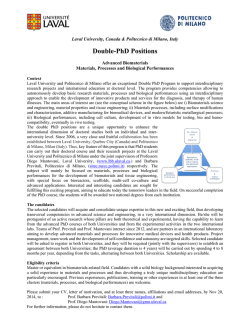 Double-PhD Positions