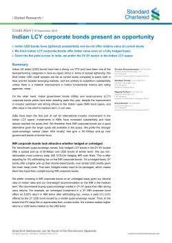 Indian LCY corporate bonds present an opportunity