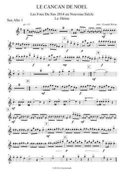 le cancan de noel - Alto Sax 1.musx