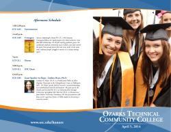 2014 Honors Conference Program