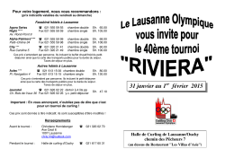 Invitation - Curling Club Martigny