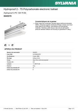 Hydroproof 2 PC 128 T5 Eb