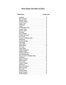 Dixie Classic Fair Ride List 2014