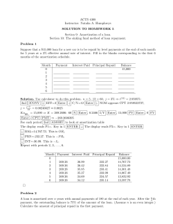 Solution to Homework 5