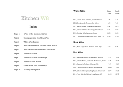 White Wine - Kitchen W8