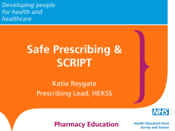 3. SCRIPT for STFS Faculty Briefing Katie Reygate
