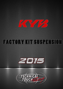 kyb factory kit suspension units - Technical