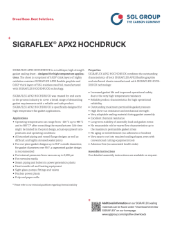 sigraflex ® apx2 hochdruck pdf