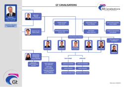 Organigramme - gt canalisations