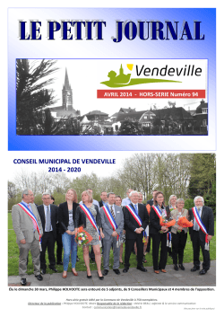 (LPJ n\26094 HORS SERIE Nx Conseil Municipal_Avril 2014)