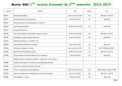 Examen S2 1ere session BMC-2
