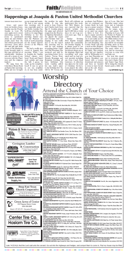 Worship Directory - Light and Champion