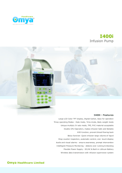 I400i - Omya Healthcare