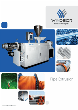 e-brochure Pipe Extrusion