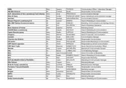 Voir la liste du Jury 2014