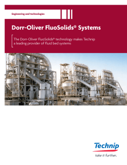 Dorr-Oliver FluoSolids® Systems