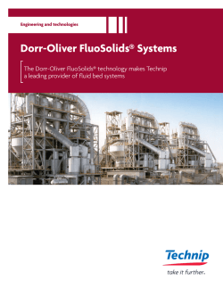 Dorr-Oliver FluoSolids&reg; Systems
