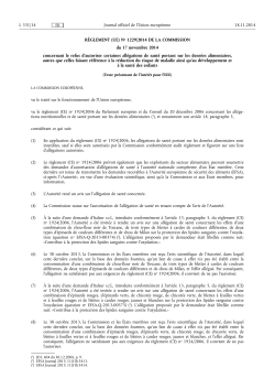 (UE) No 1229/2014 DE LA COMMISSION