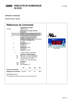 INDICATEUR NUMERIQUE DI ECO
