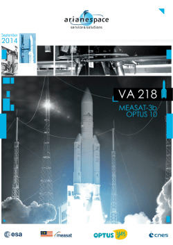 VA 218 - Arianespace