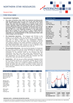 Download the Patersons report here.