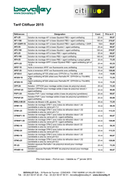 Documentation CitiFluor (pdf)