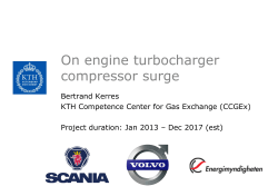 On engine turbocharger compressor surge