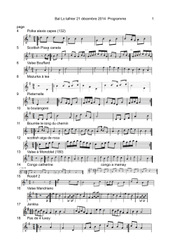 Bal Lo talhier 21 décembre 2014 Programme 1 page 4 Polka alexis