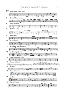 Bal Lo talhier 21 décembre 2014 Programme 1 page 4 Polka alexis