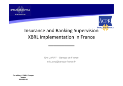 XBRL Implementation in France