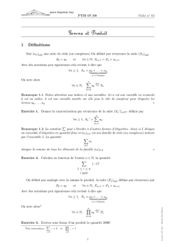 Fiche 2 - Maths en Prepa - Classe de Martin DEL HIERRO