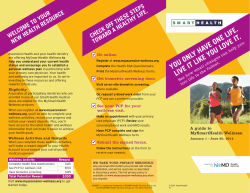 SmartHealth Wellness Plan Brochure