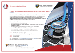 KMA invite.ai - Strathmore Business School